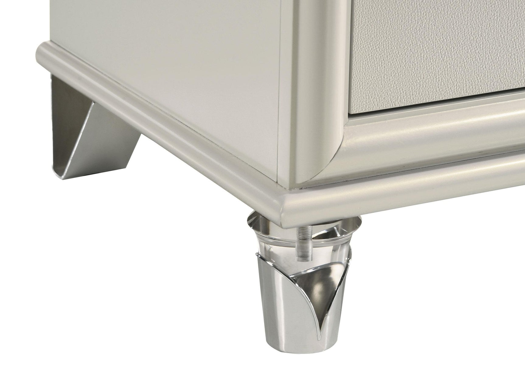 Olivia 5 Drawer Bedroom Chest Of Drawers Pearl White