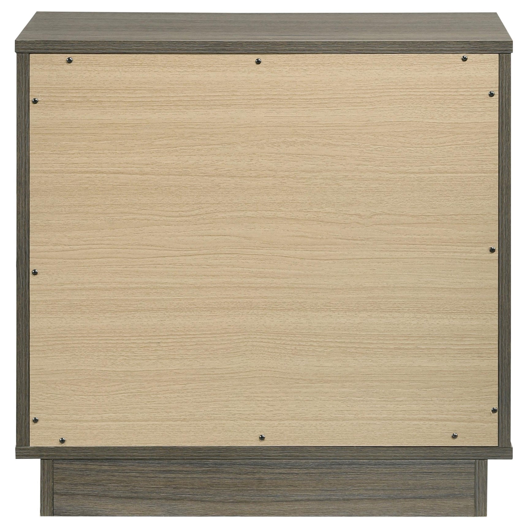 Fenwick 2-drawer Nightstand Bedide Table Gray Oak 224982