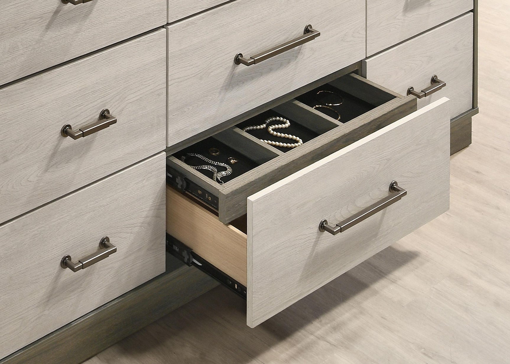 Fenwick 9-drawer Dresser Gray Oak 224983