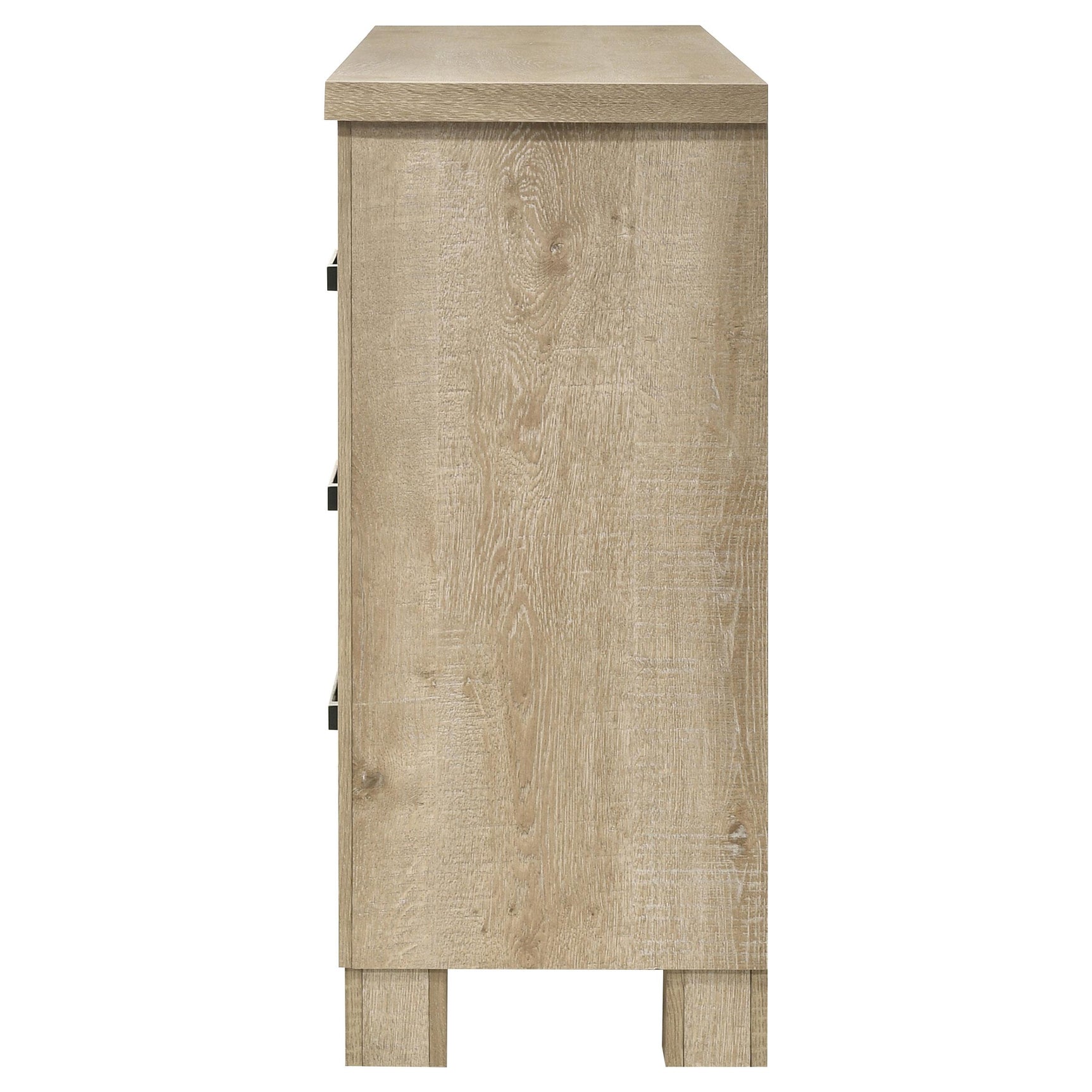 Oakglen 6-drawer Bedroom Dresser Weathered Oak