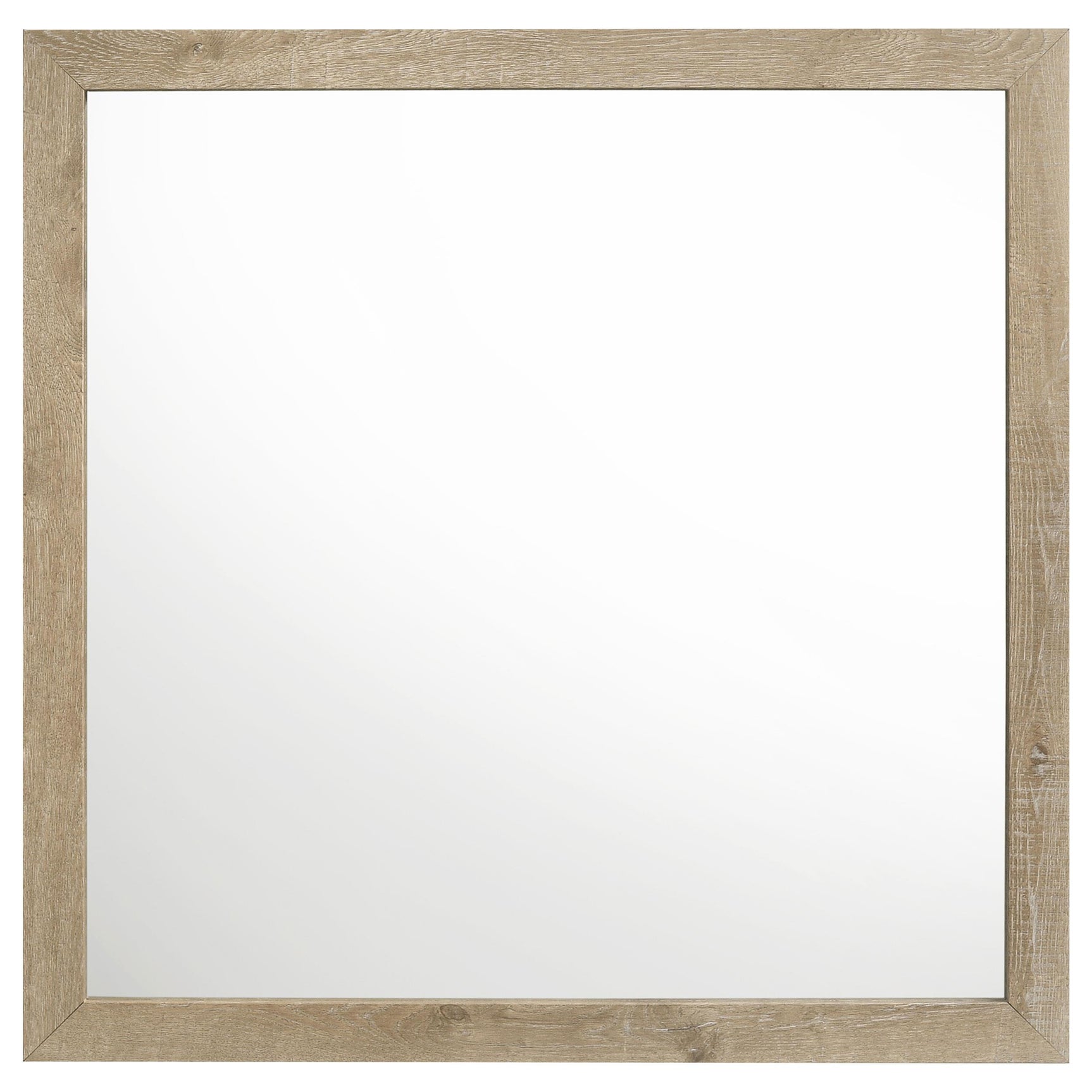 Oakglen Dresser Mirror Weathered Oak