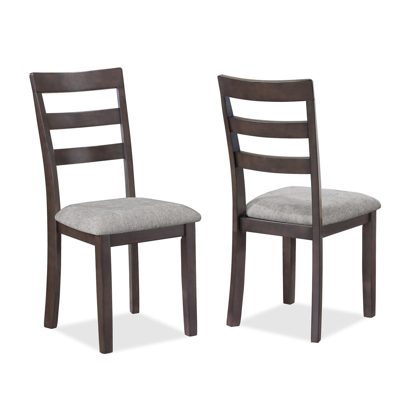 Branson Beige Brown Fabric Upholstered Dining Room Set