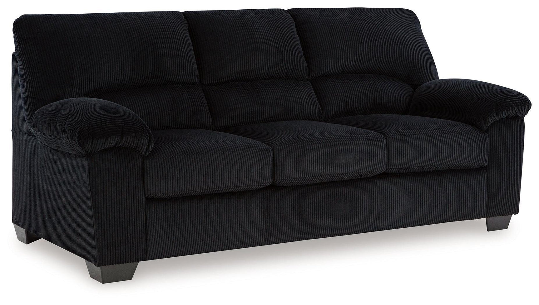 SimpleJoy Onyx Chenille,Velvet Sofa