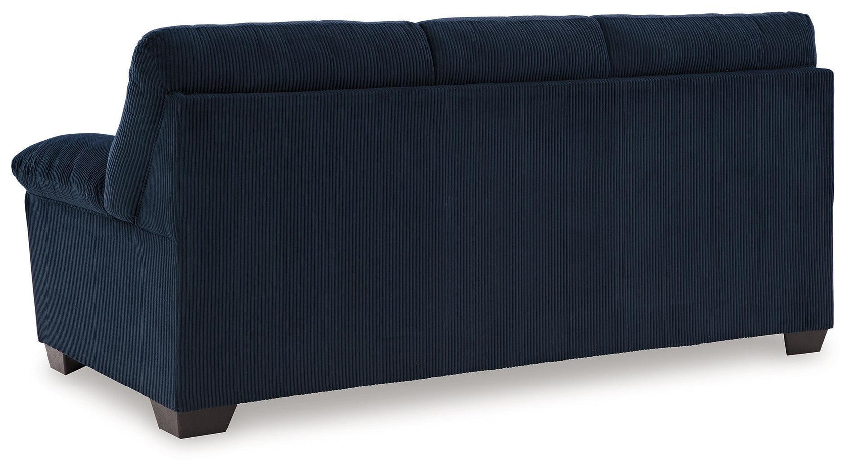SimpleJoy Navy Chenille,Velvet Sofa