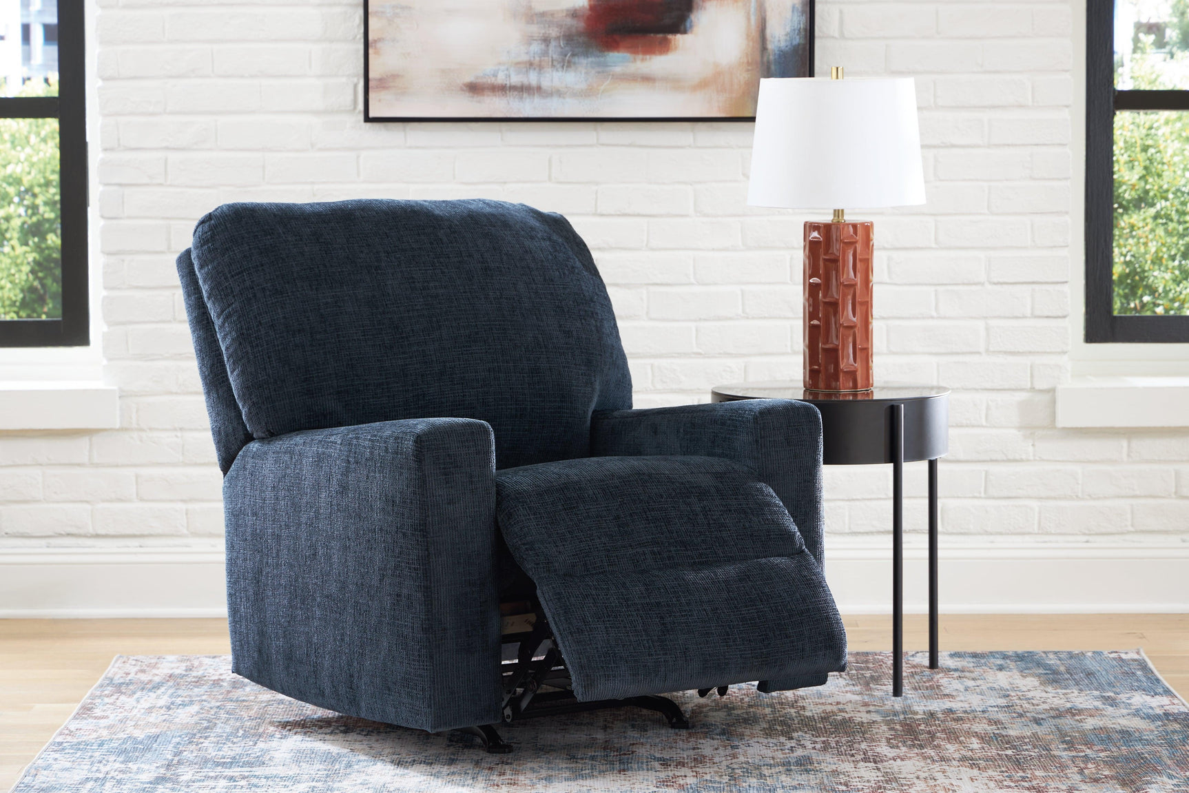 Aviemore Ink Chenille Recliner