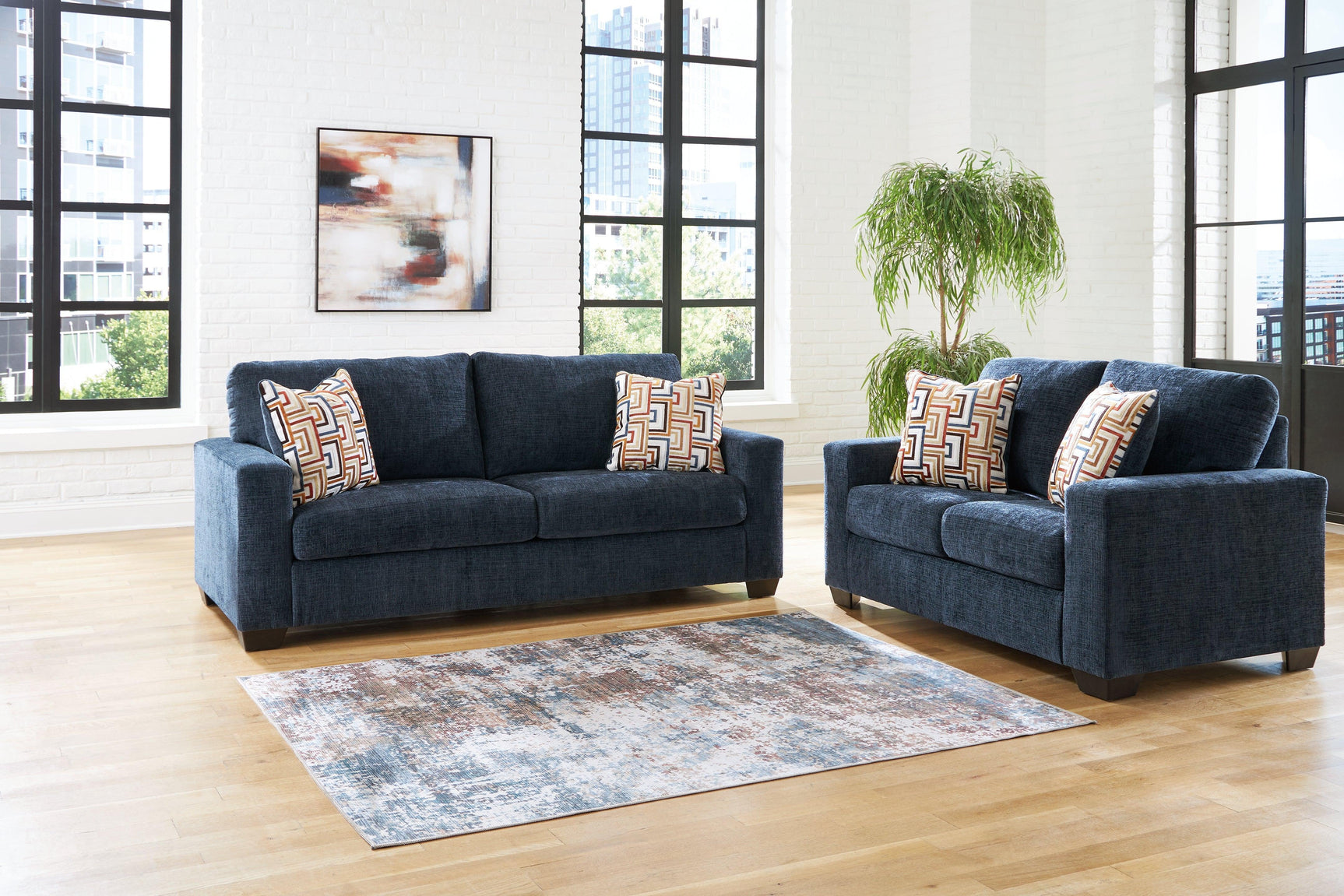Aviemore Ink Sofa and Loveseat