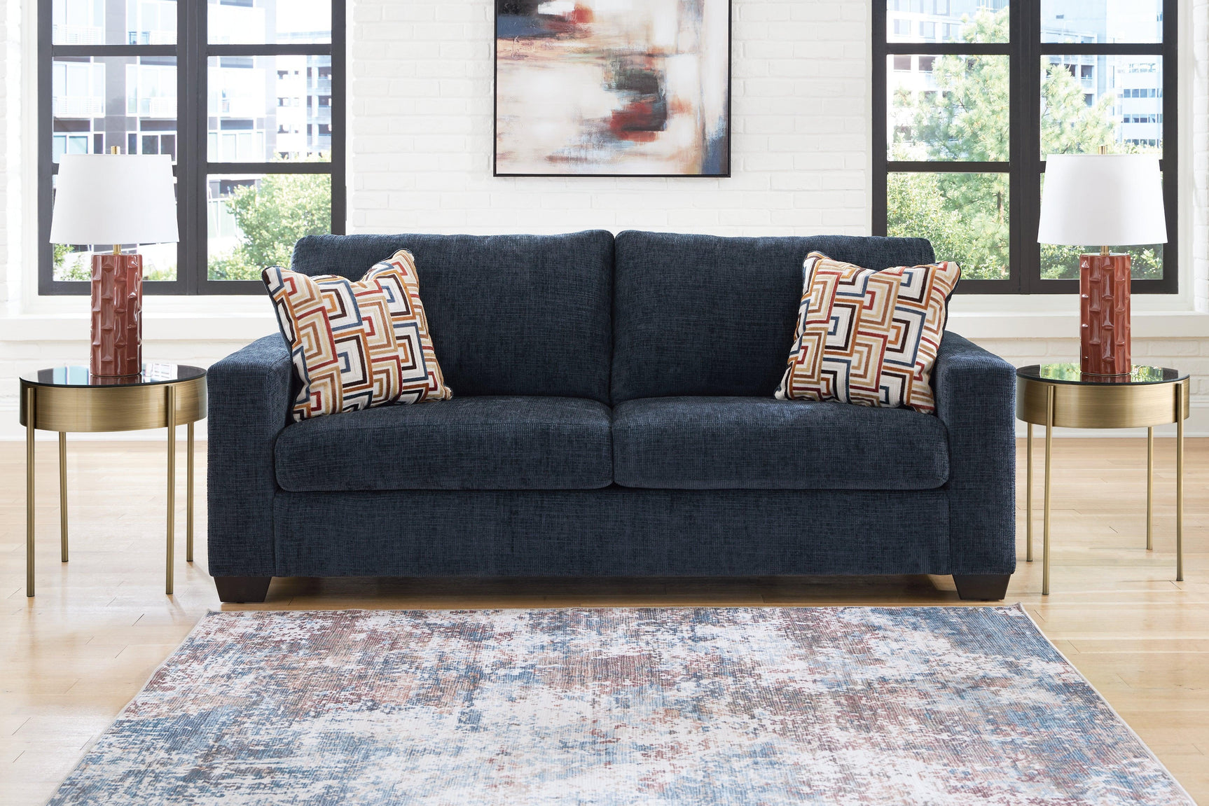 Aviemore Ink Chenille Sofa