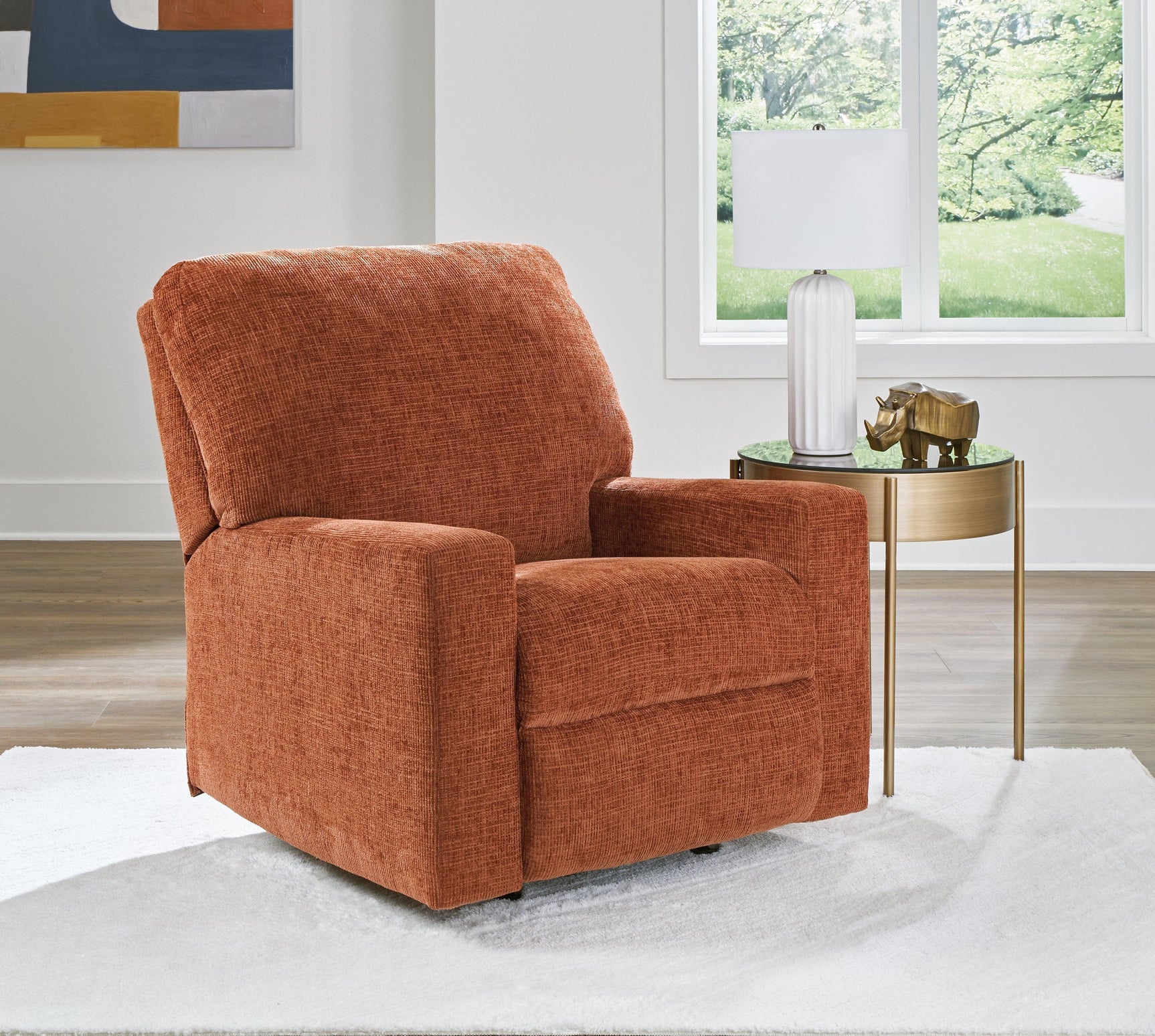 Aviemore Spice Chenille Recliner