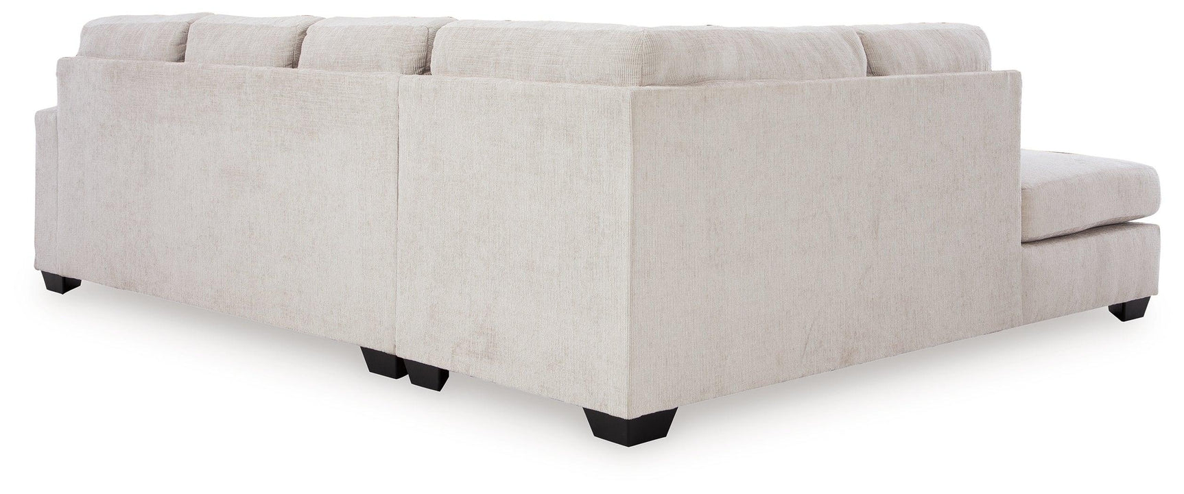 Aviemore Stone Chenille 2-Piece Sectional with Chaise