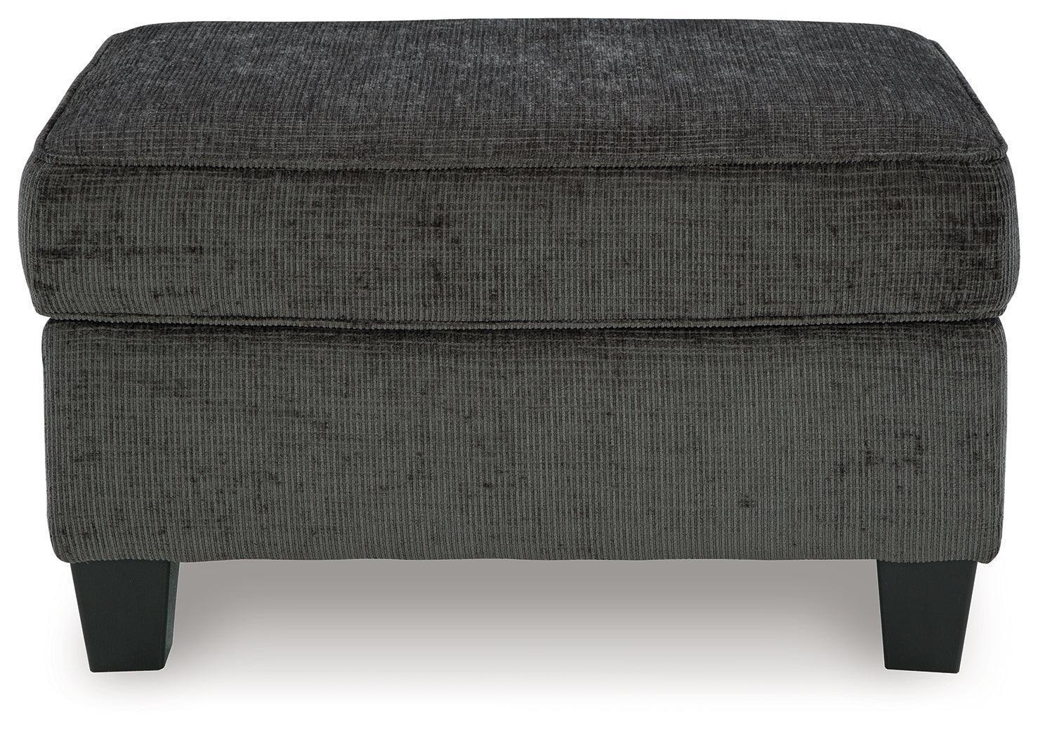 Erinslane Dusk Chenille Ottoman