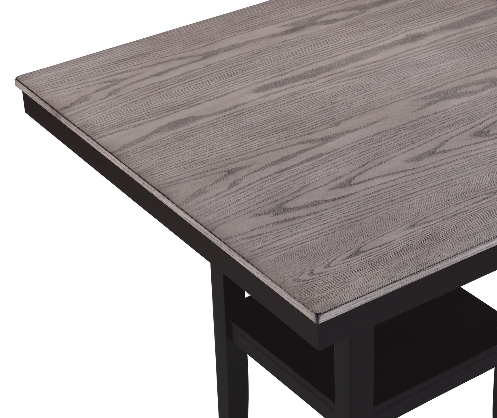 Lester Light Gray Counter Height Set