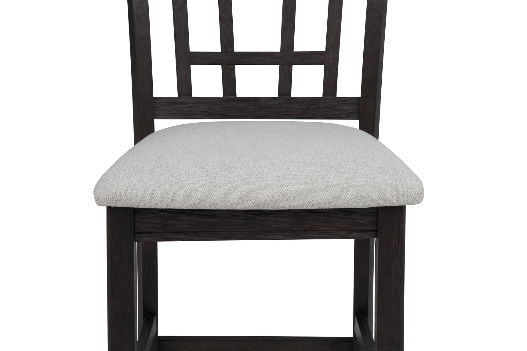 Hartwell Charcoal Black Oval Counter Height Set