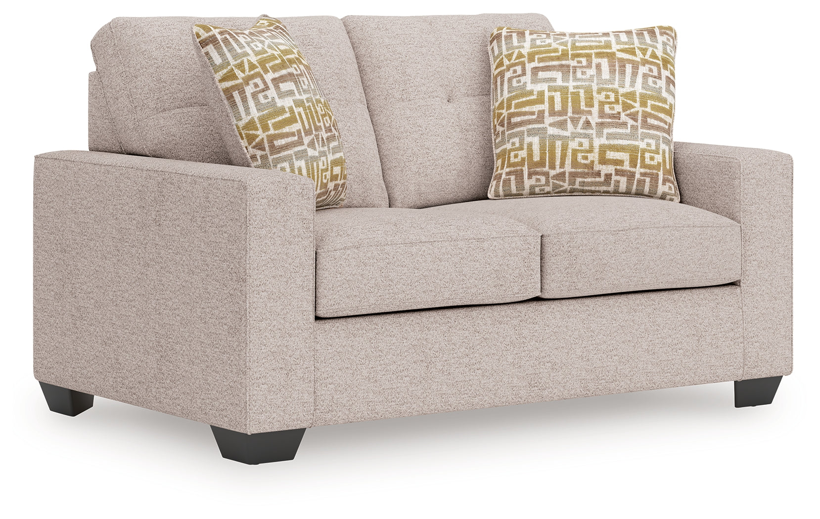 Larimer Stone Chenille Loveseat