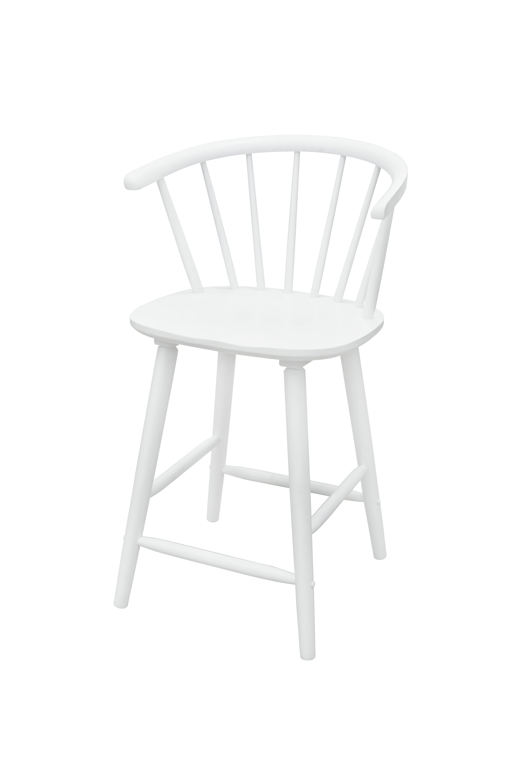 Janna White Counter Height Barstool