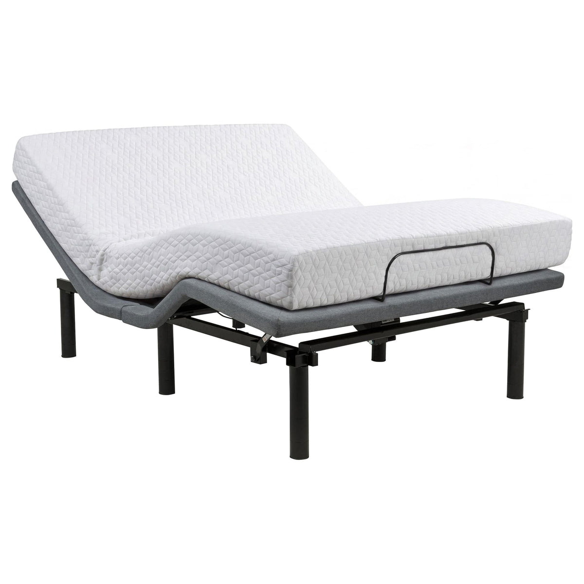 Tasca Full Dual-Motor Adjustable Bed Base in Black — product image 3