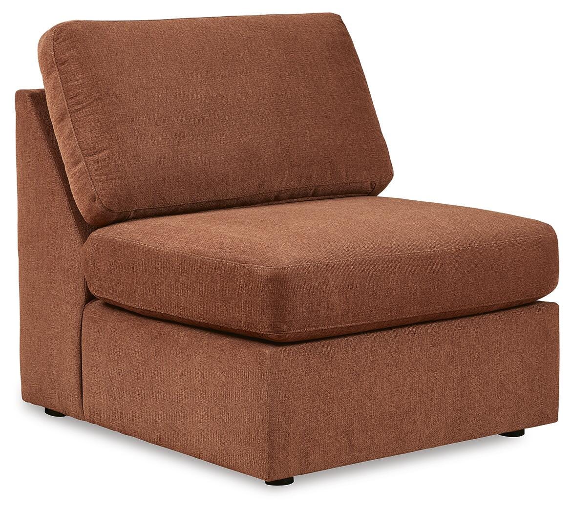 Modmax Spice 6-Piece Sectional with Ottoman — angled view