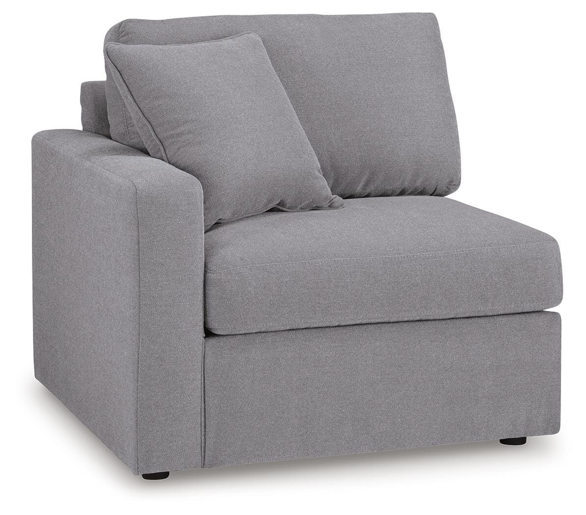 Modmax Granite 4-Piece Sectional Sofa — angled view