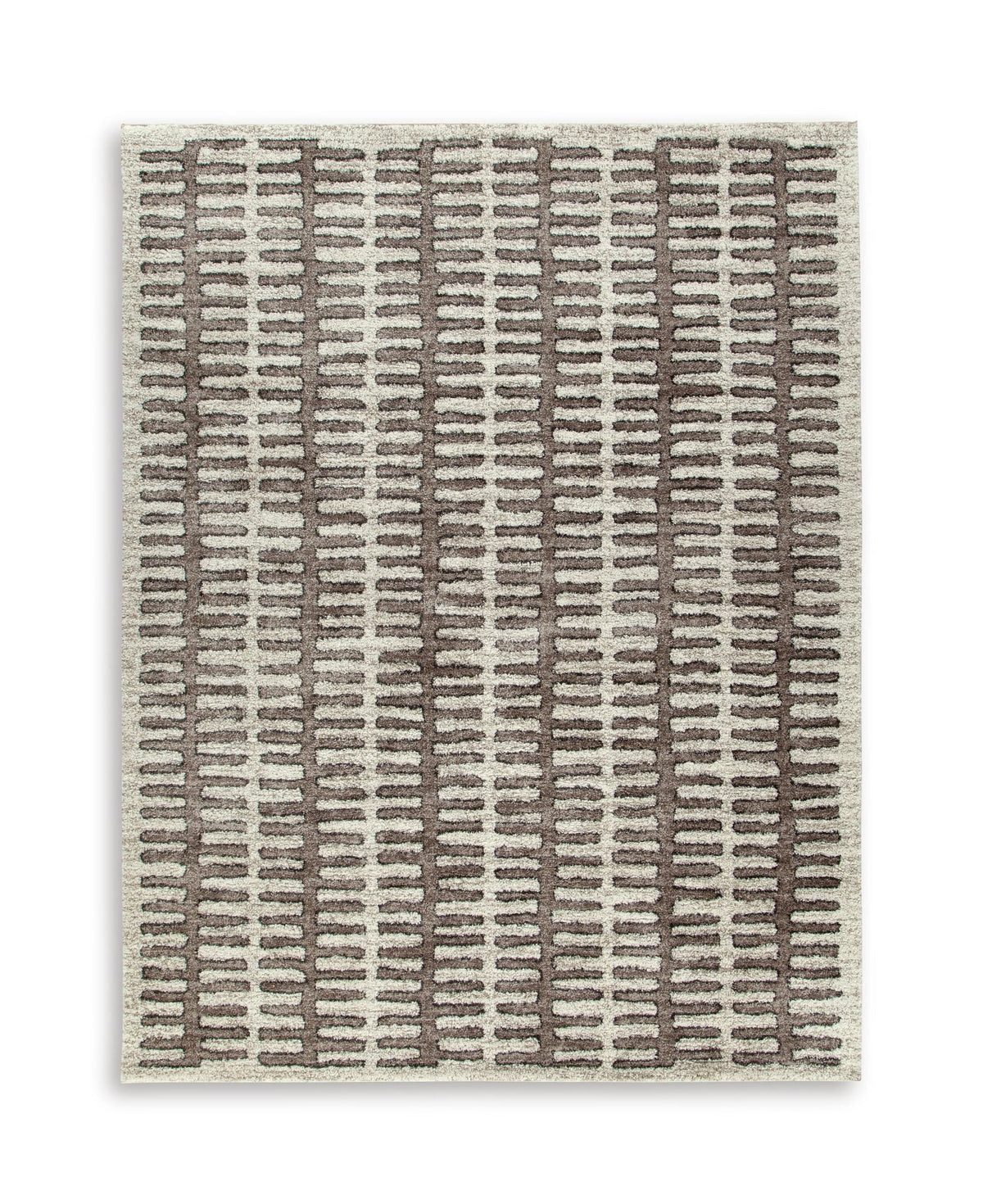 Cartlett White/Taupe/Black Extra Large Rug — product image 2