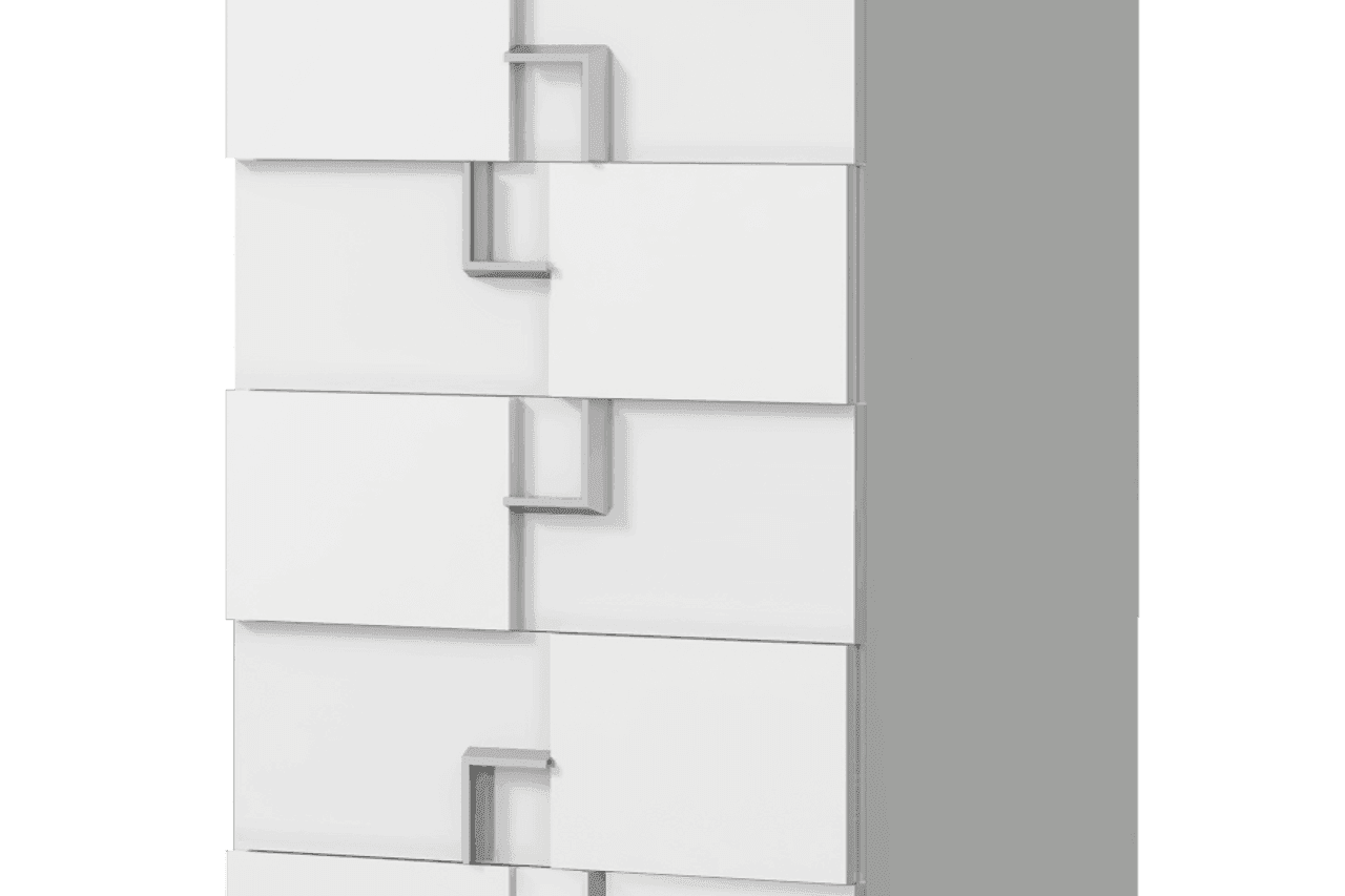 Infinity White Queen Bed