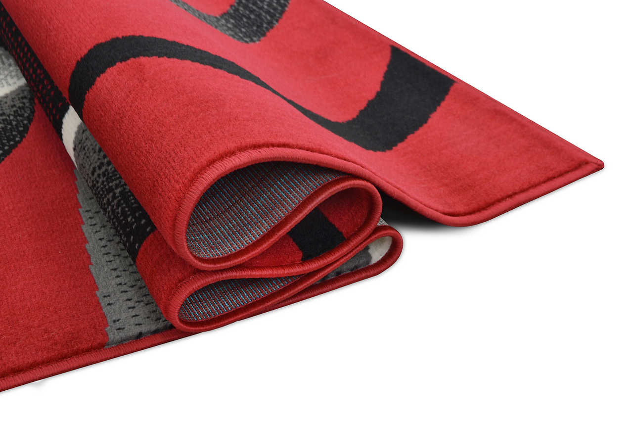 Contempo 45 Red Area Rug