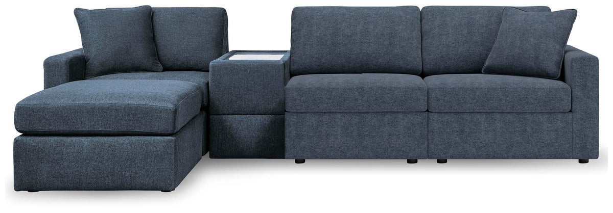 Modmax Ink 4-Piece Sectional with Ottoman — product image 2