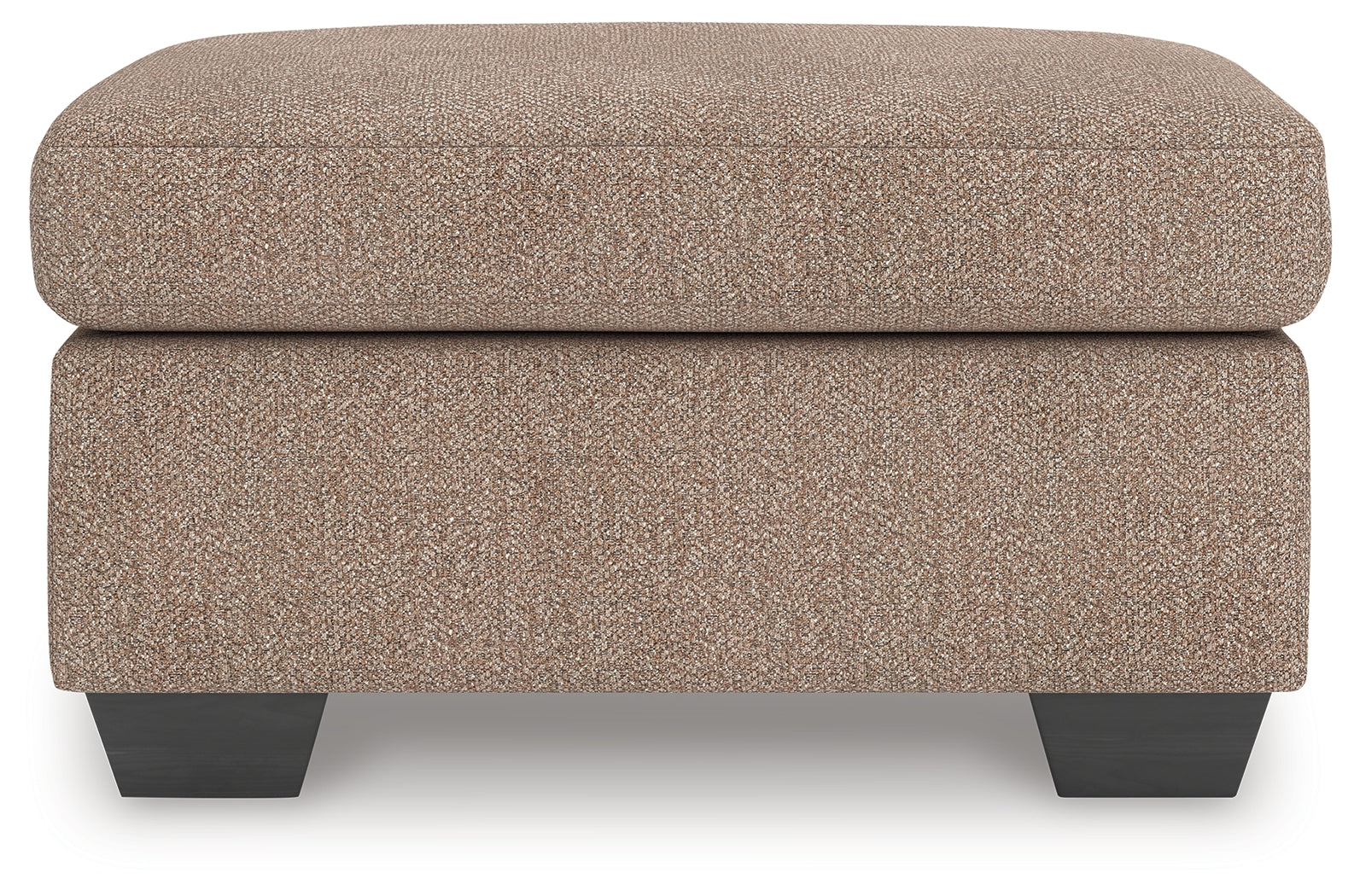 Triston-Peaks Suede Chenille Ottoman