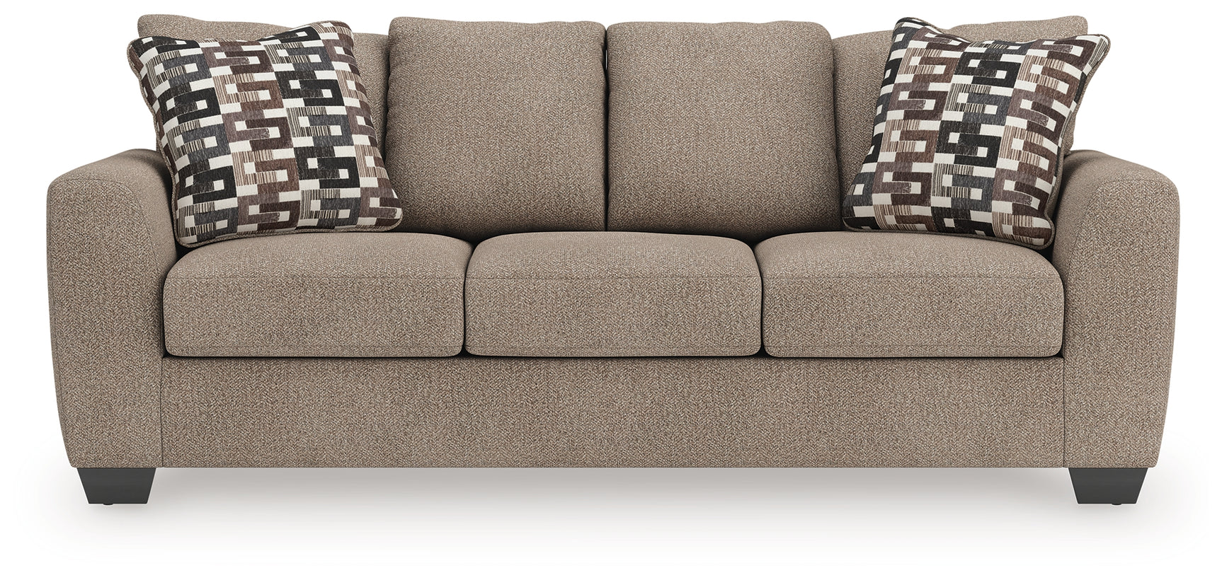 Triston-Peaks Suede Chenille Sofa