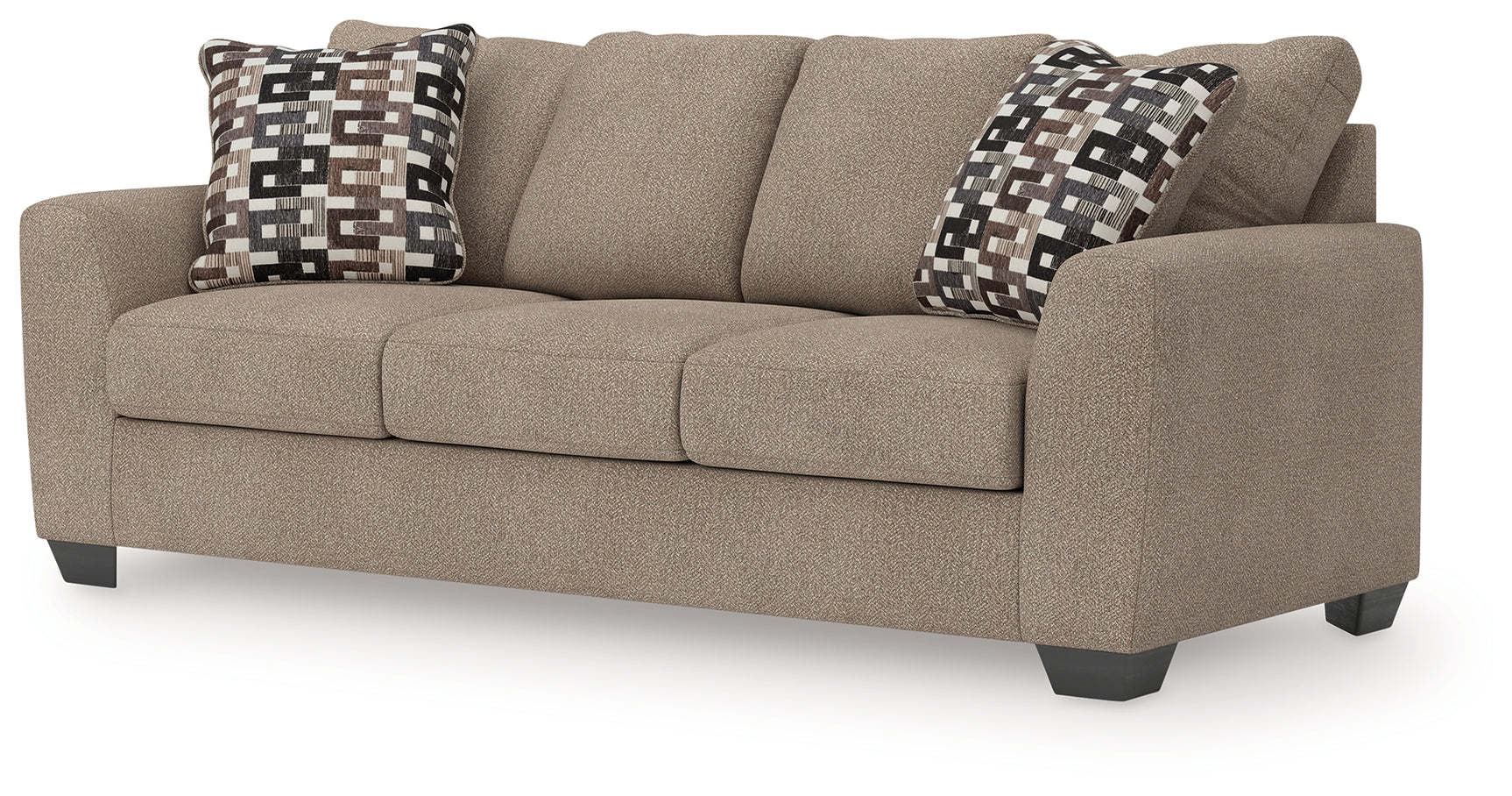 Triston-Peaks Suede Chenille Queen Sofa Sleeper