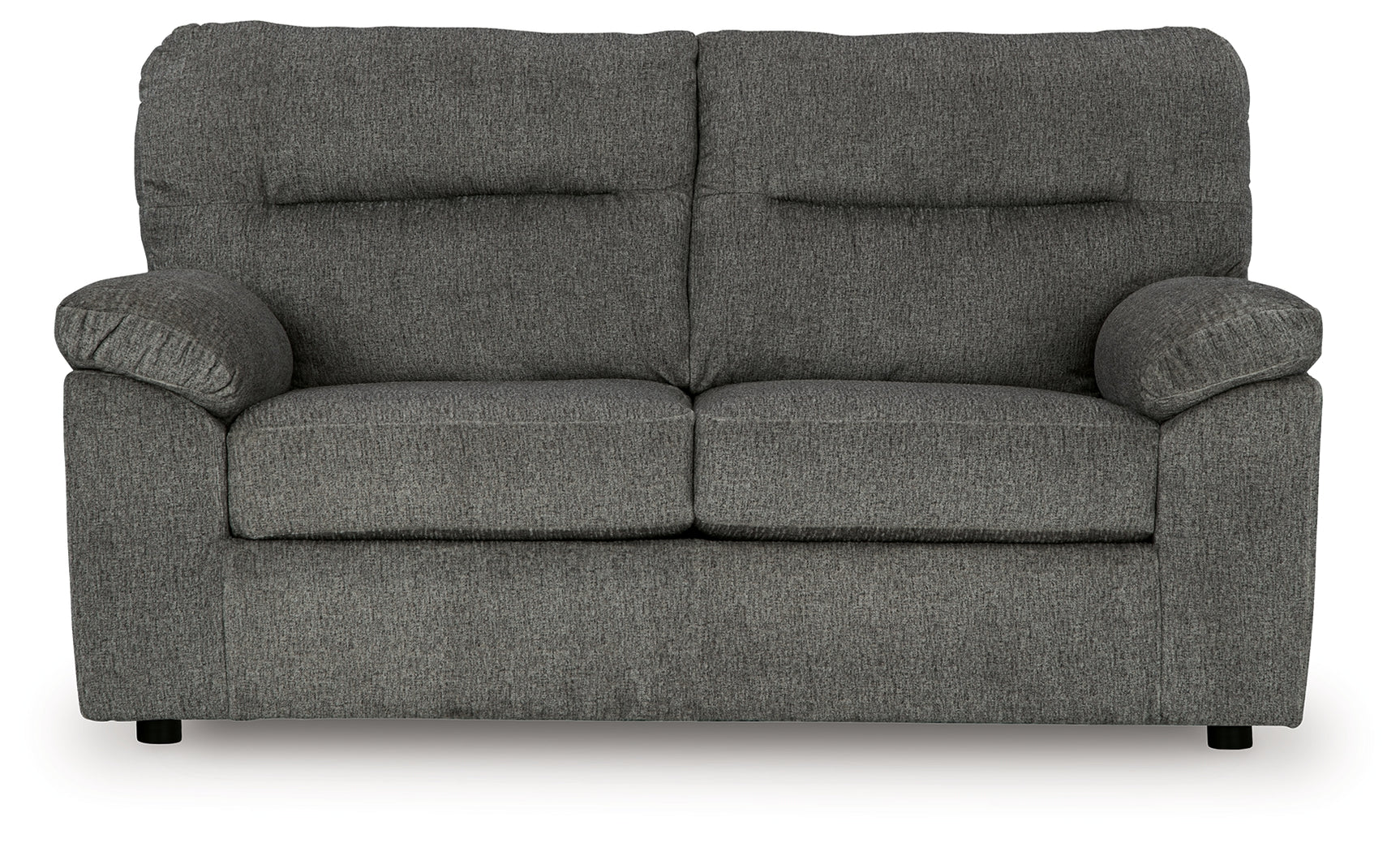 Bindura Mineral Velvet Loveseat
