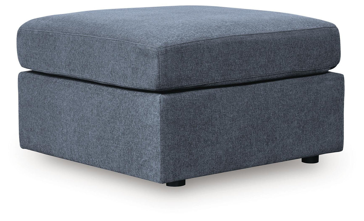 Modmax Ink 6-Piece Sectional with Ottoman — angled view