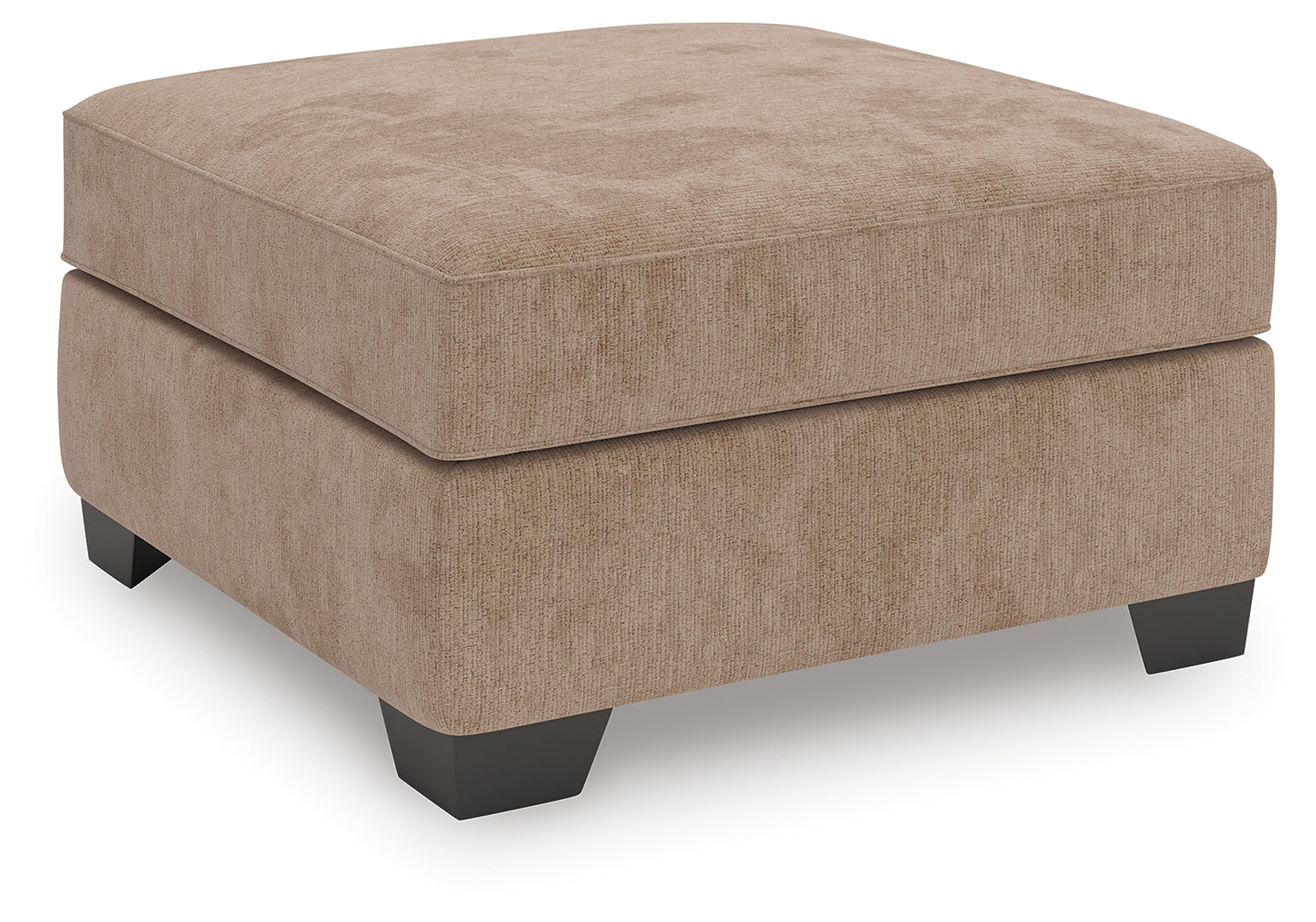 Olten Mocha Chenille Oversized Accent Ottoman