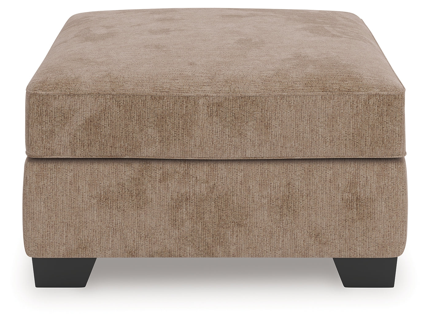 Olten Mocha Chenille Oversized Accent Ottoman