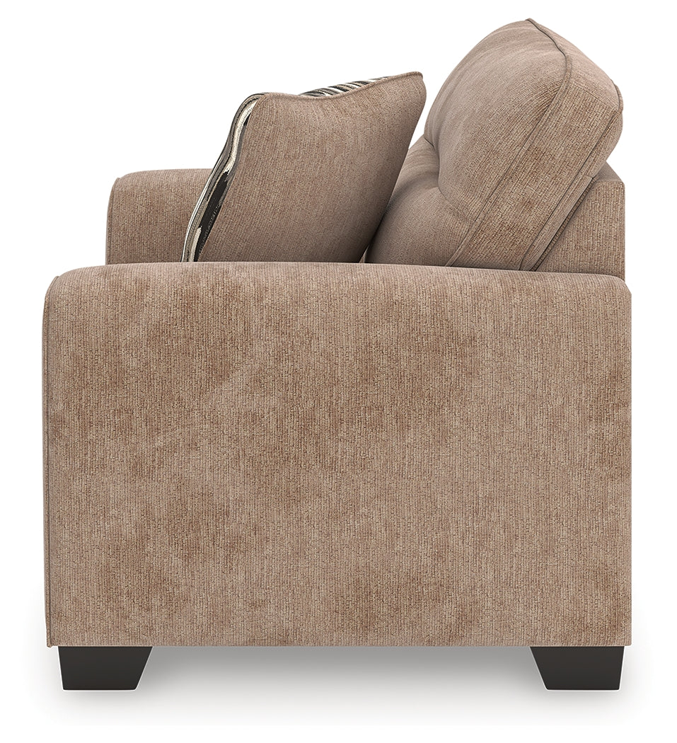 Olten Mocha Chenille Oversized Chair