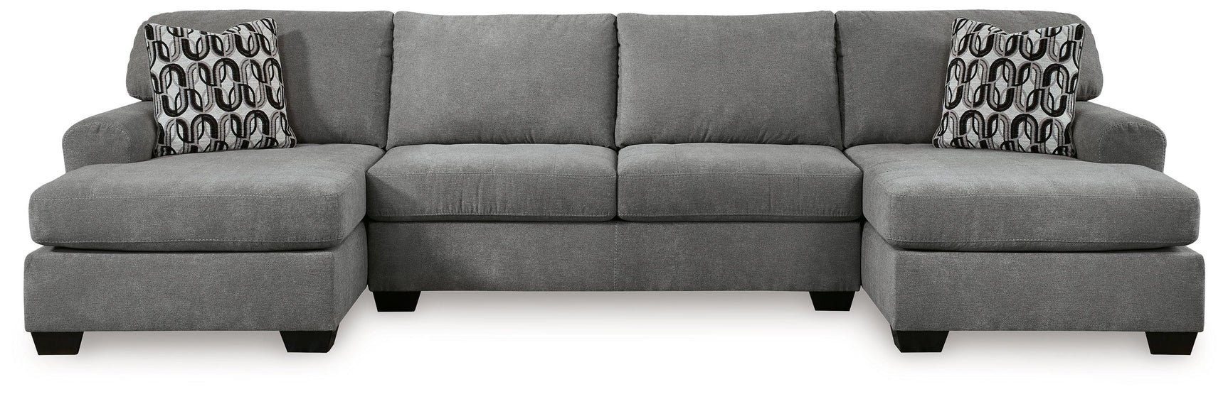 Birkdale Court Gray 3-Piece Sectional