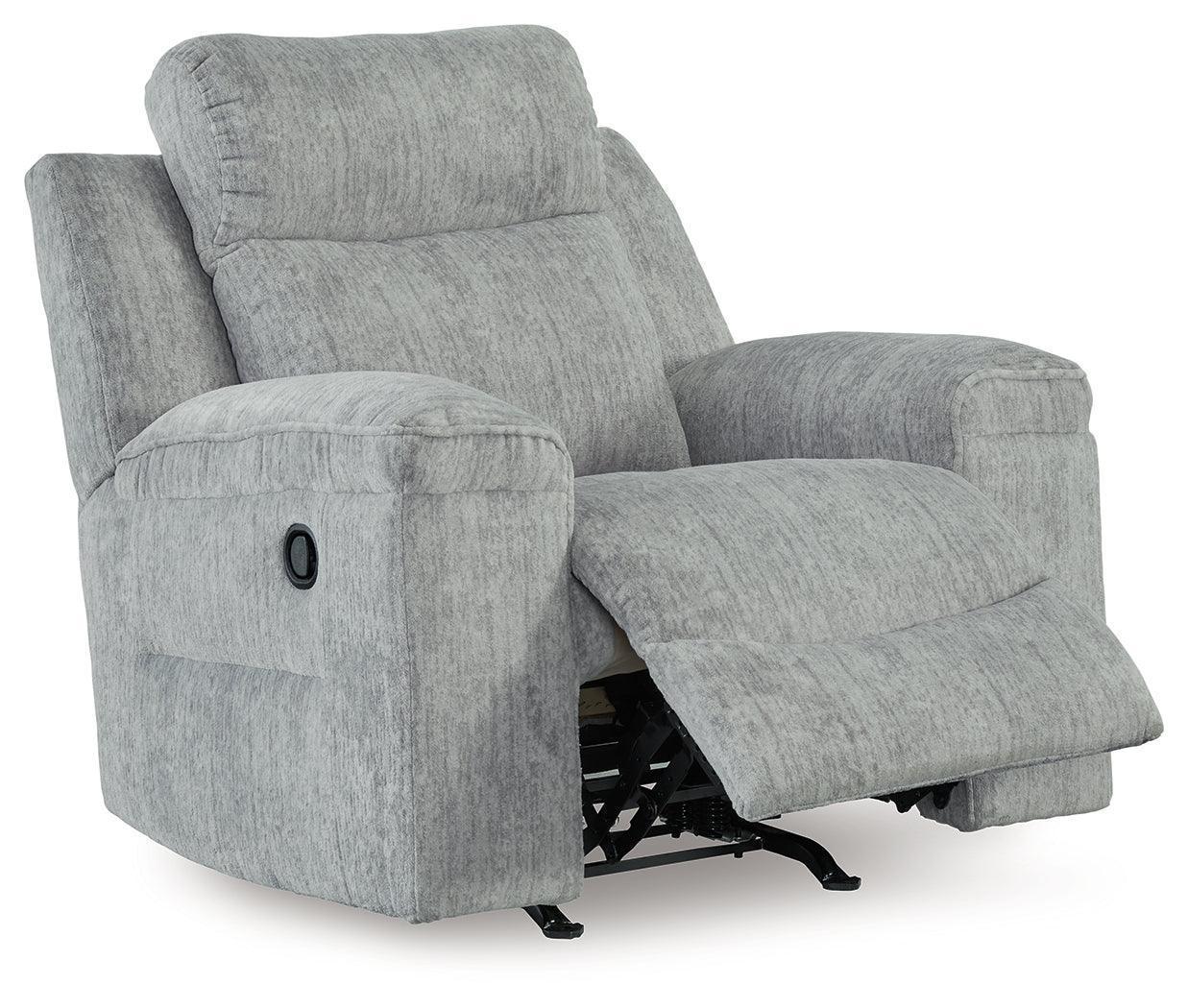 Buntington Pewter Chenille Recliner
