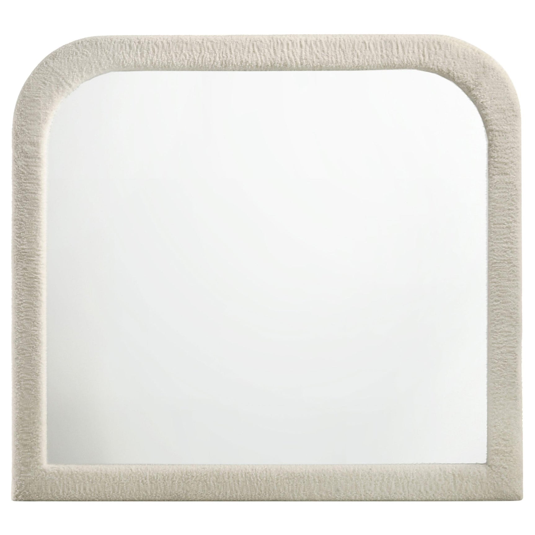Sonya Upholstered Bedroom Dresser Mirror Ivory