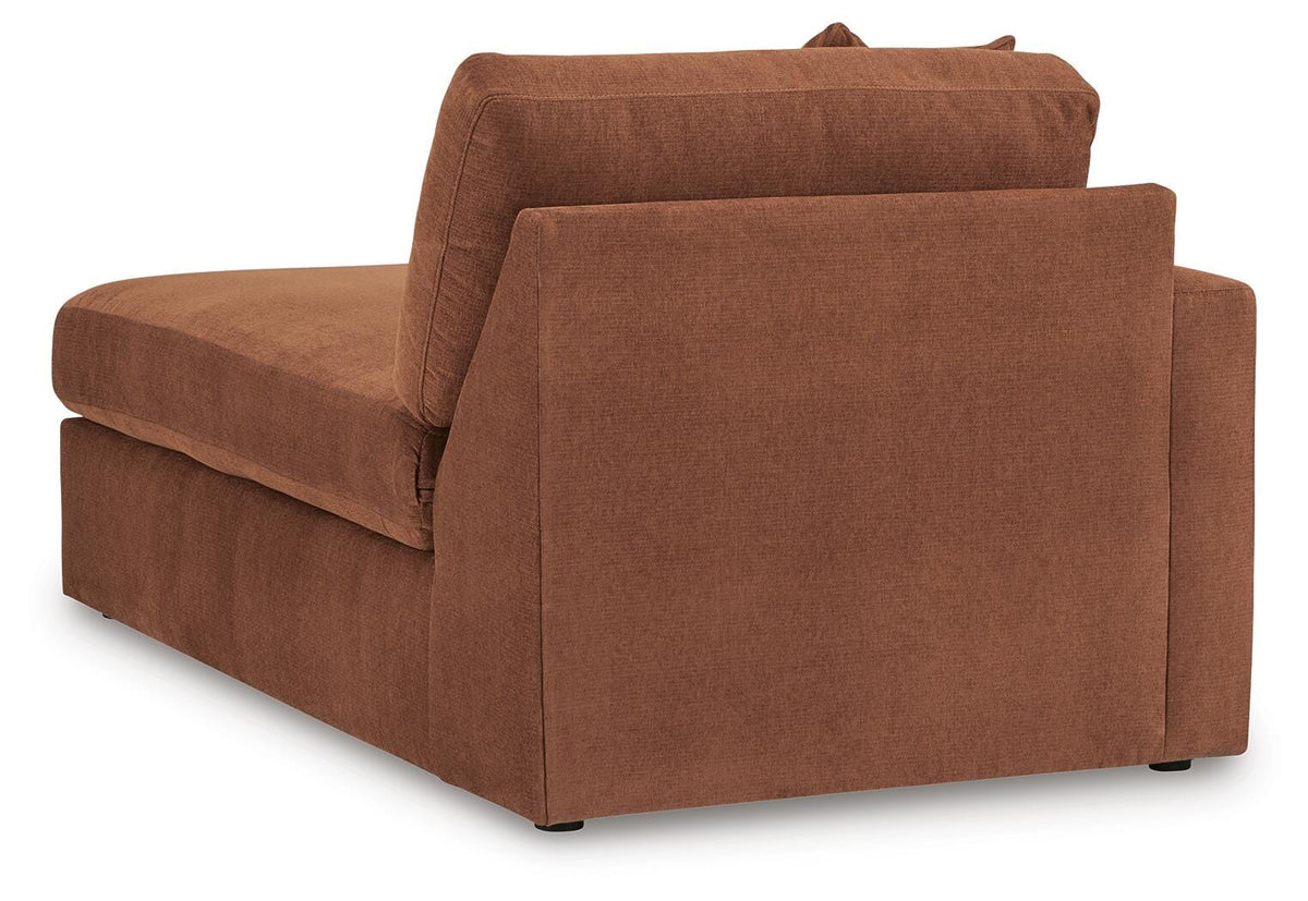 Modmax Spice 6-Piece Sectional with Ottoman — back view
