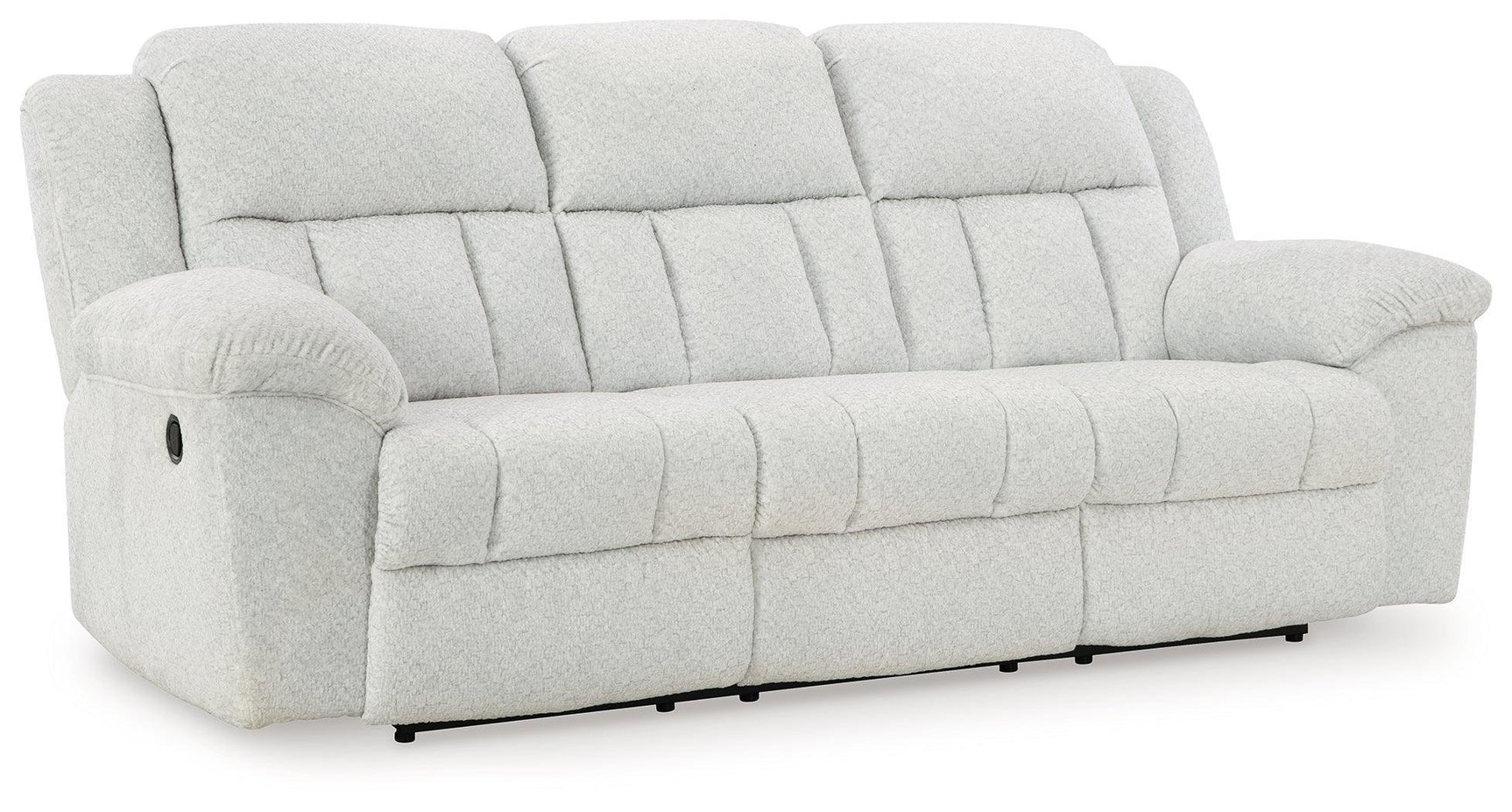 Frohn Snow Chenille Reclining Sofa