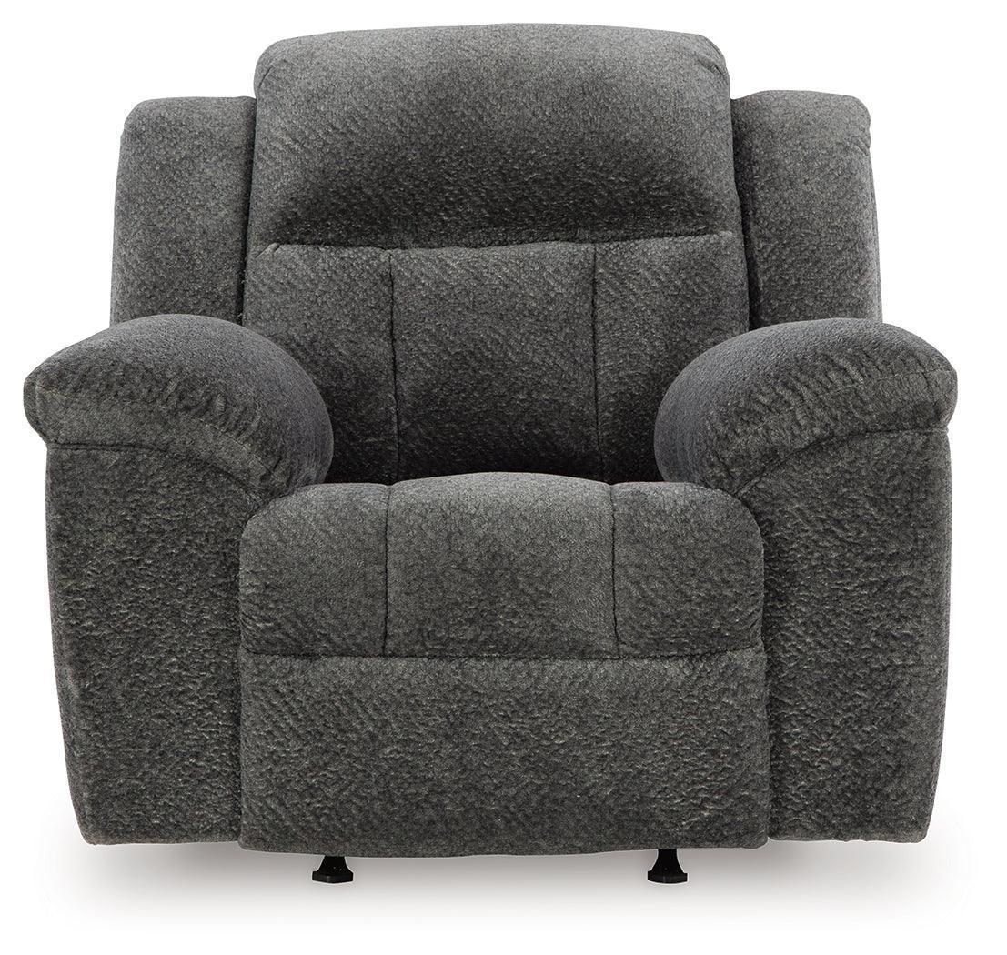 Frohn Graphite Chenille Recliner
