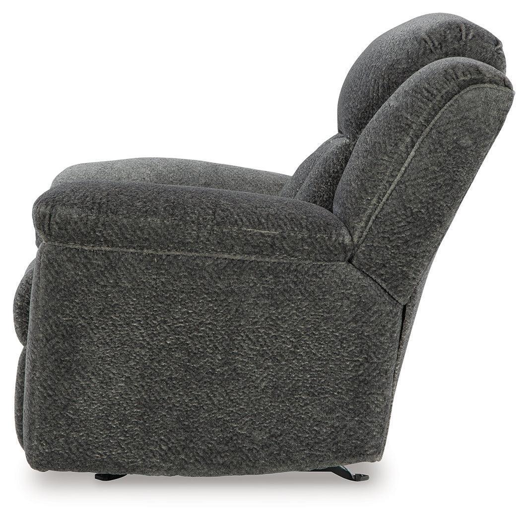 Frohn Graphite Chenille Recliner
