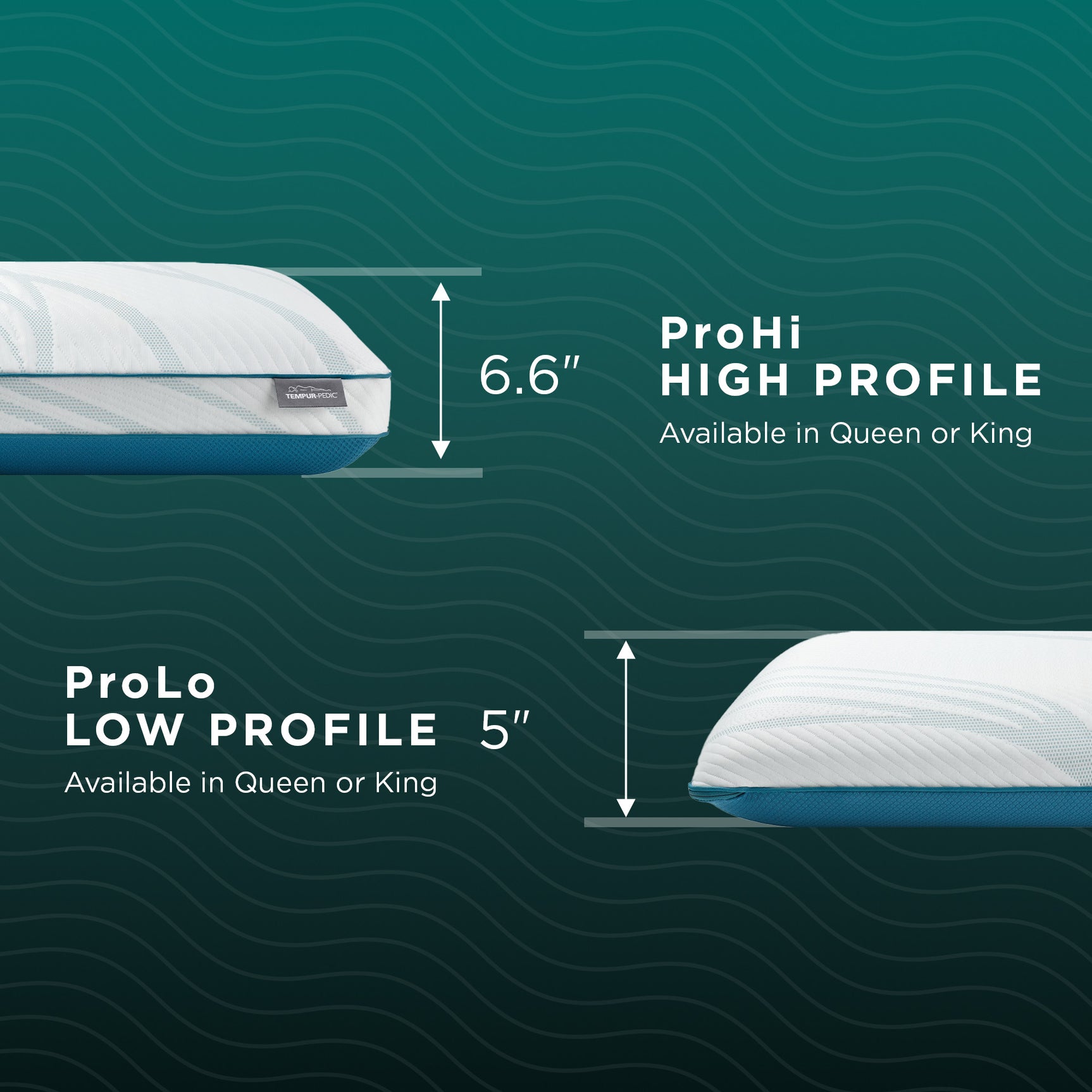 TEMPUR-Adapt® ProLo Pillow