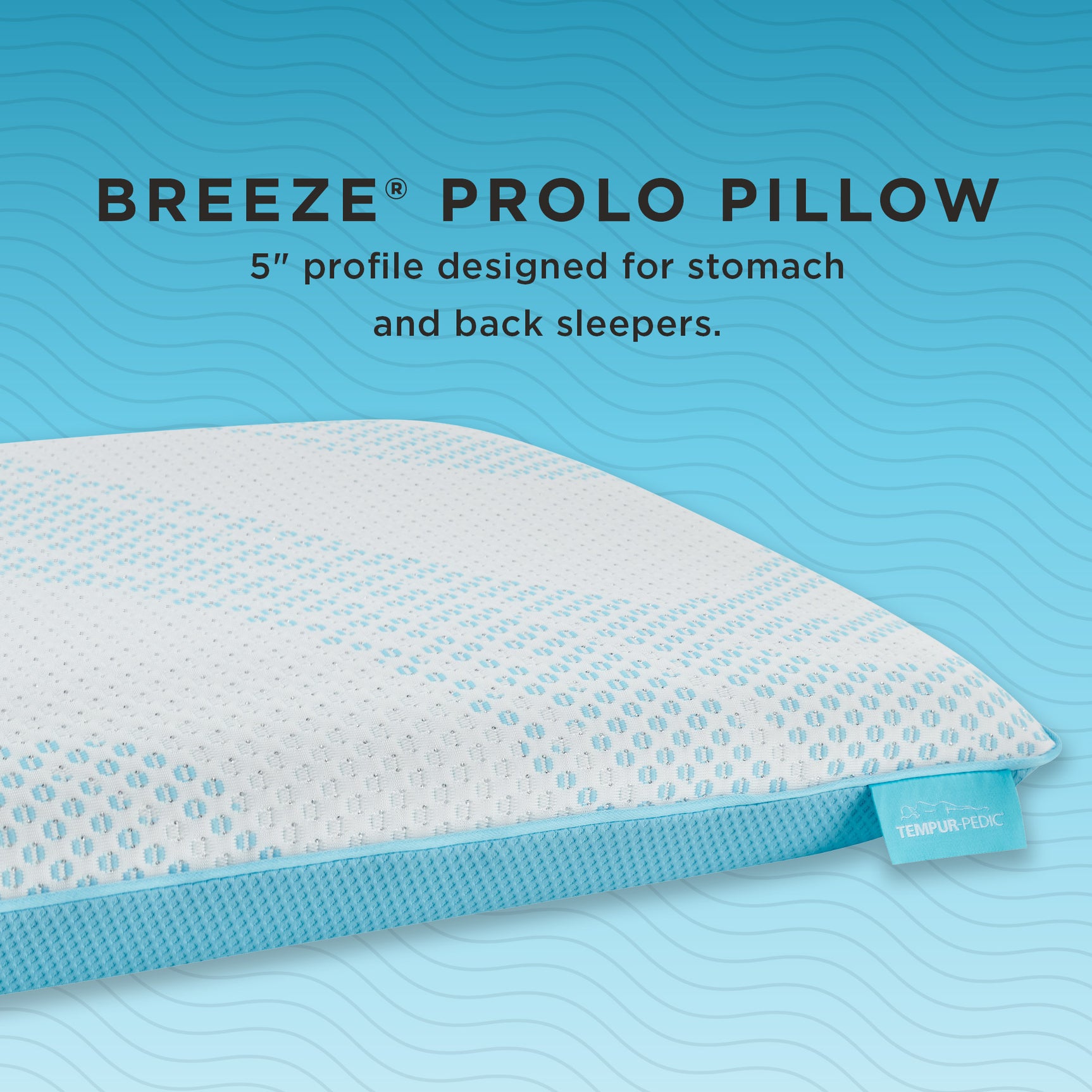 Tempur-Pedic® TEMPUR-Breeze® ProLo Pillow