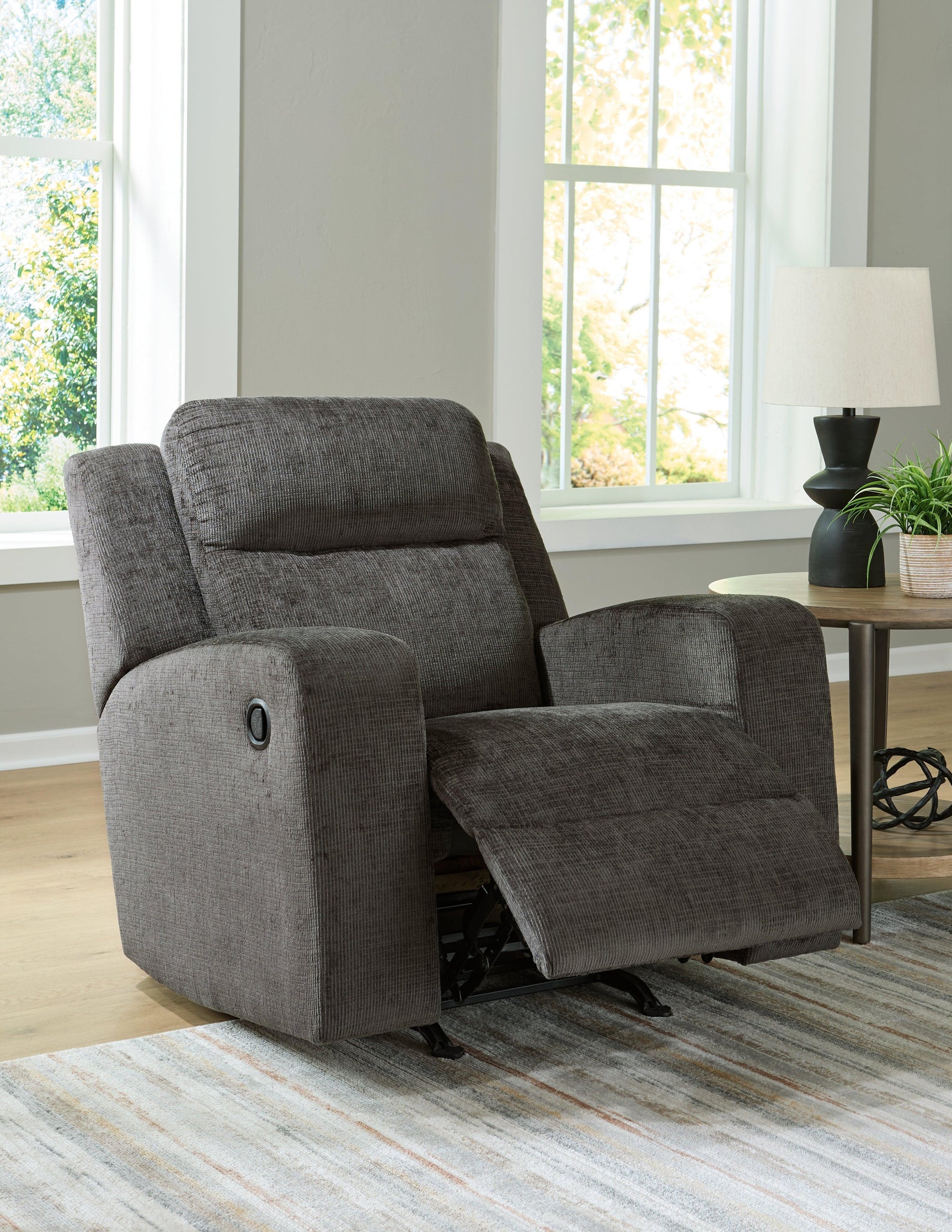 Kanlow Dusk Chenille Recliner