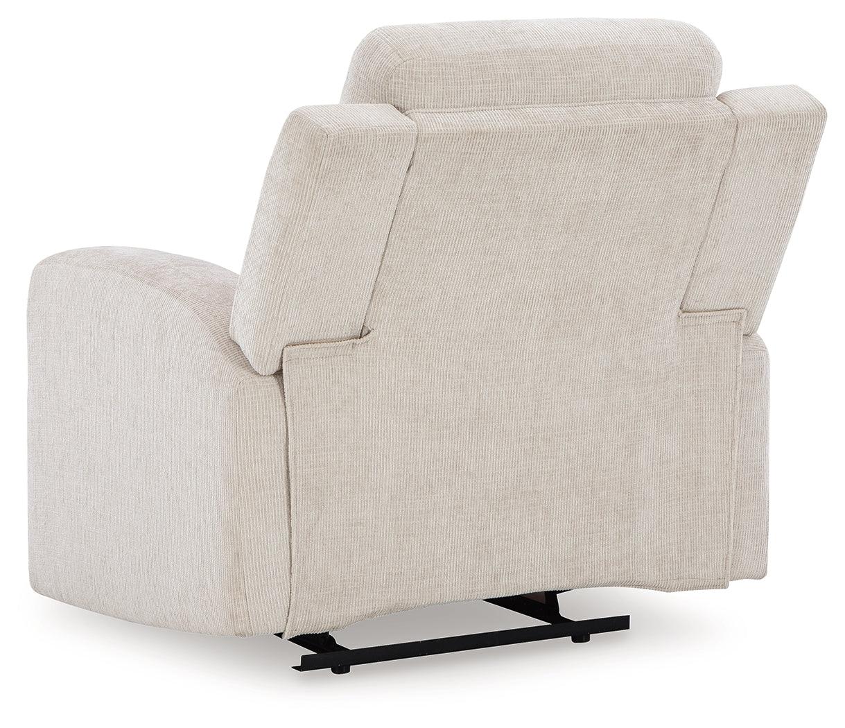 Danum Stone Chenille Recliner