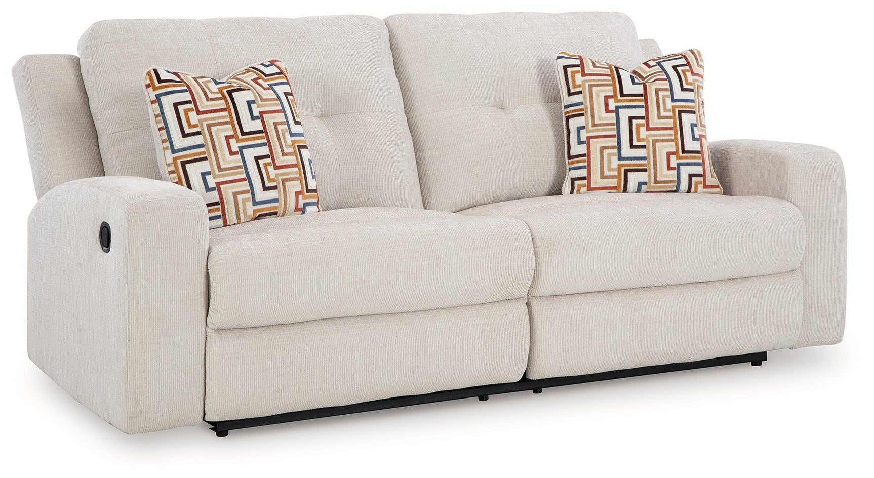 Danum Stone Chenille Reclining Sofa