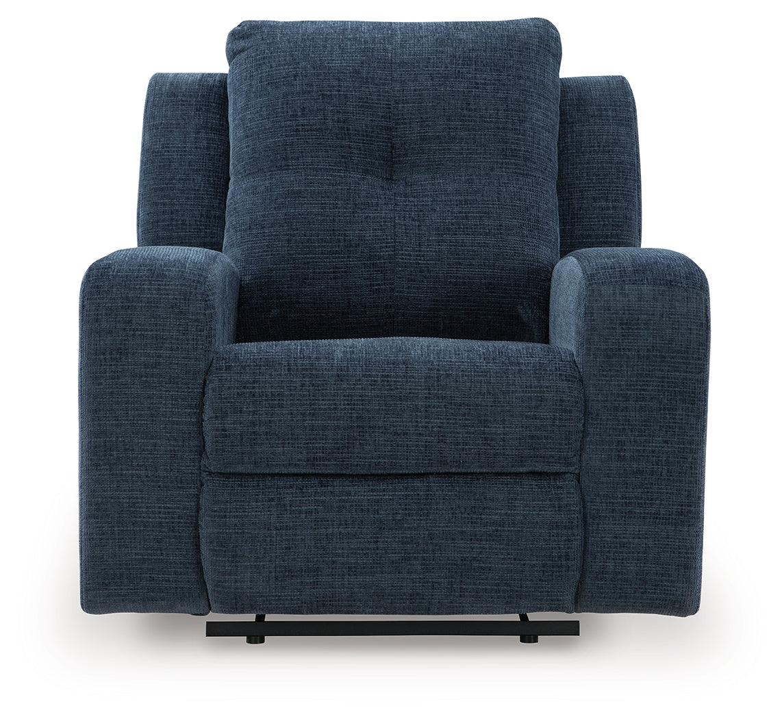 Danum Ink Chenille Recliner
