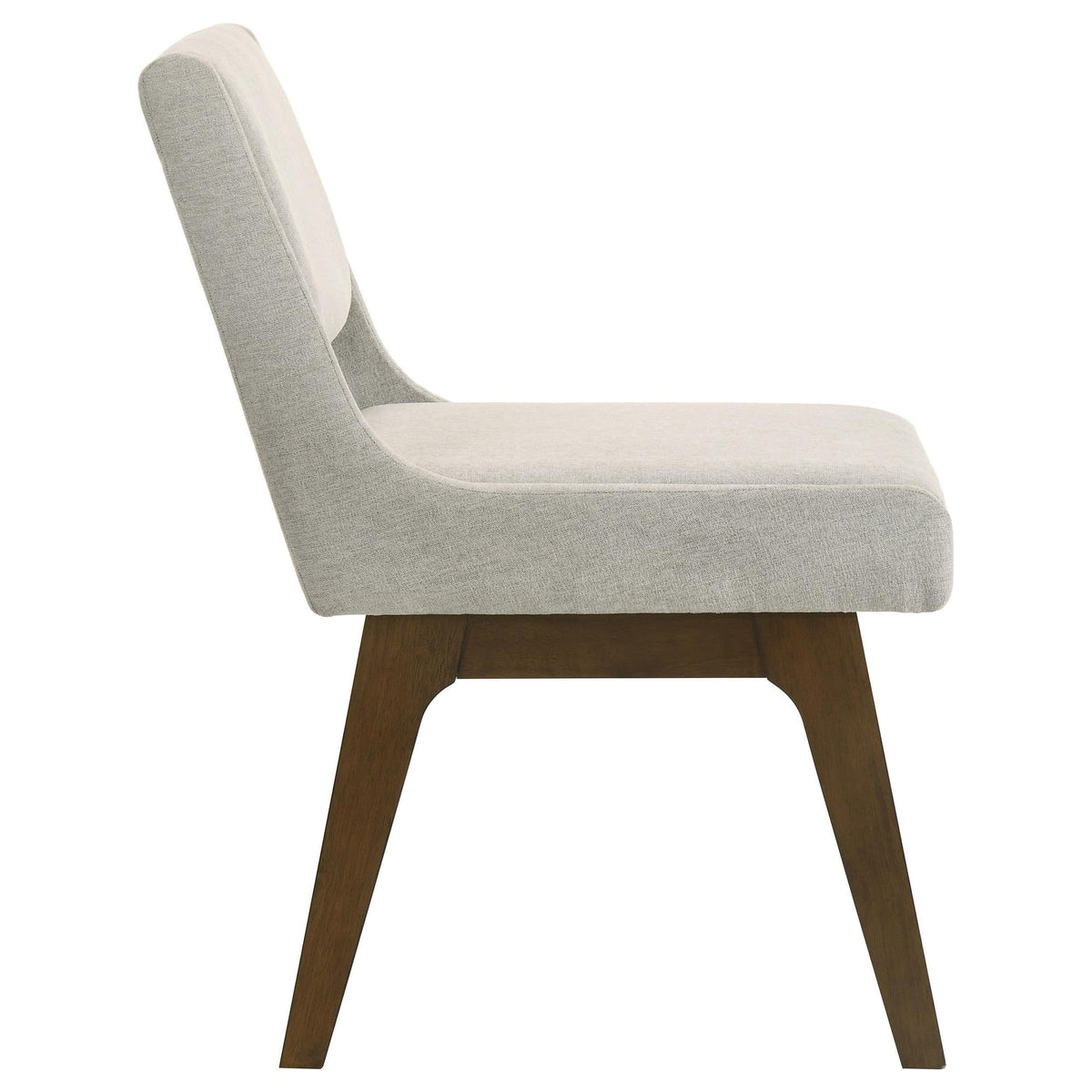 Galindo Light Grey Upholstered Dining Side Chair Set of 2 — product image 9
