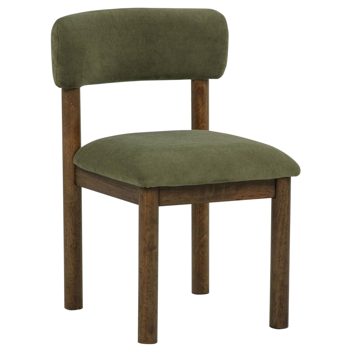 Faulkner Moss Green Upholstered Dining Side Chair Set of 2 — product image 3