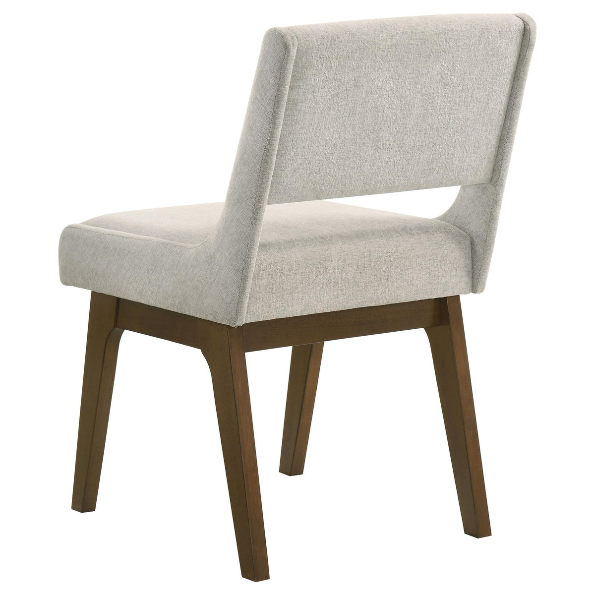 Galindo Light Grey Upholstered Dining Side Chair Set of 2 — product image 7