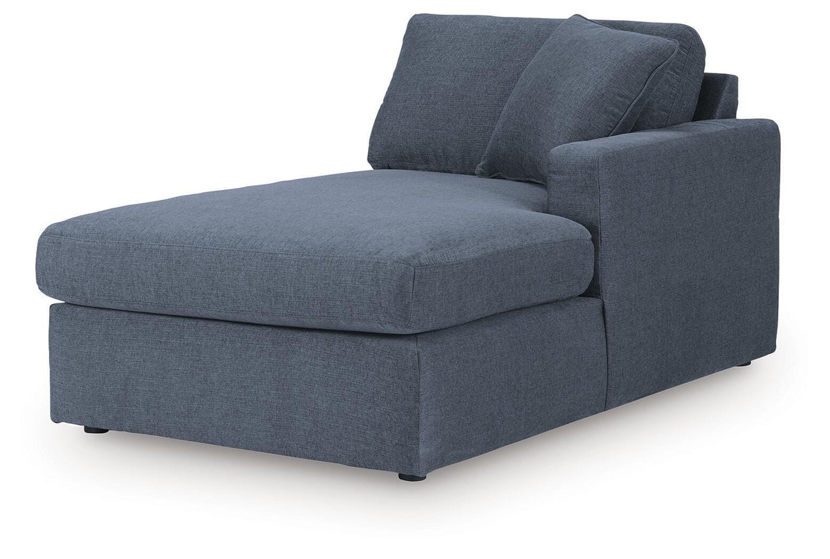 Modmax Ink 8-Piece Sectional with Chaise — angled view